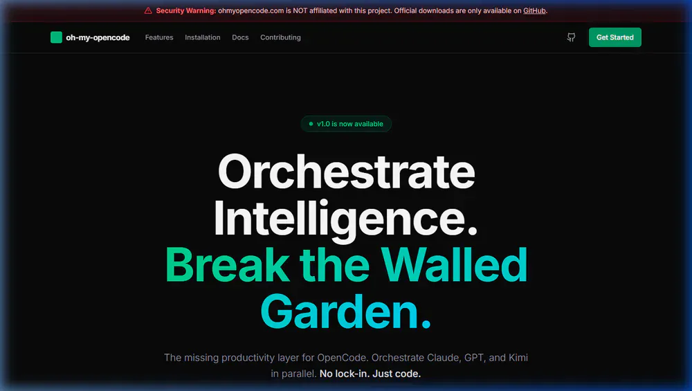 OH MY OPENCODE - AI Dev Tool project by WyVE Media
