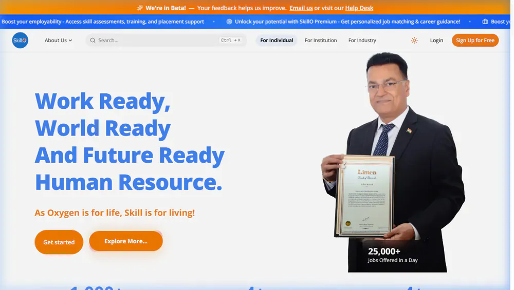 SKILLO - Web & Mobile project by WyVE Media