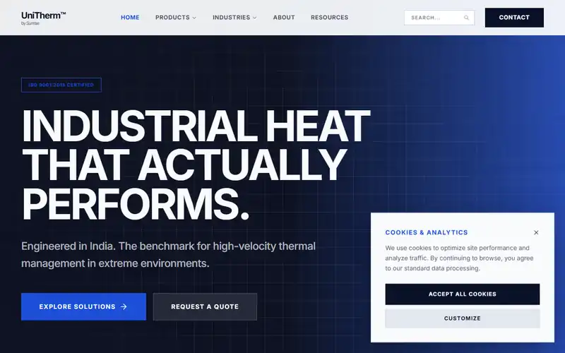 UNITHERM - Industrial Heating project by WyVE Media